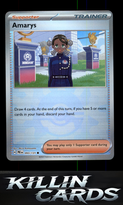 Amarys - 093/131 (Poke Ball Pattern) 093/131 Pokemon Common SV: Prismatic Evolut