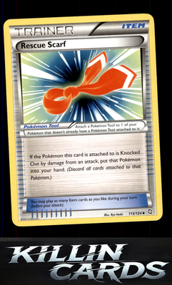 Rescue Scarf 115/124 Pokemon Uncommon Dragons Exalted Card LP