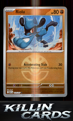 Reverse Holofoil Riolu (Friend Ball) 112/217 Pokemon Common ME: Ascended Heroes