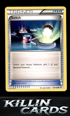 Switch 135/149 Pokemon Common Boundaries Crossed Card NM