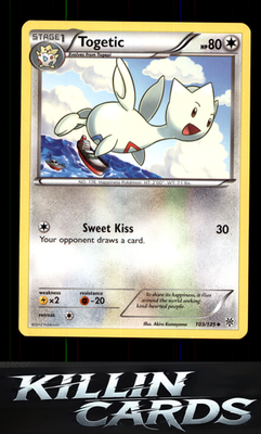 Togetic 103/135 Pokemon Uncommon Plasma Storm Card NM