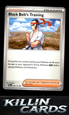 Black Belt's Training - 099/131 099/131 Pokemon Common SV: Prismatic Evolutions