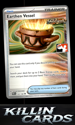 Earthen Vessel 163/182 Pokemon Uncommon Prize Pack Series Cards Card NM