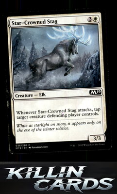 Star-Crowned Stag 38 Magic C Core Set 2019 Card NM