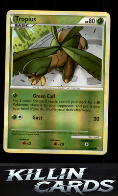 Reverse Holofoil Tropius 66/95 Pokemon Common Unleashed Card NM
