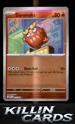 Reverse Holofoil Darumaka 015/094 Pokemon Common ME02: Phantasmal Flames Card NM
