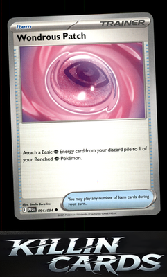 Wondrous Patch 094/094 Pokemon Uncommon ME02: Phantasmal Flames Card NM