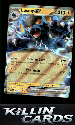 Luxray ex - 068/167 068/167 Pokemon Double Rare SV06: Twilight Masquerade Card N