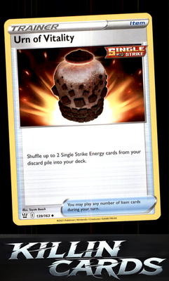 Urn of Vitality 139/163 Pokemon Uncommon SWSH05: Battle Styles Card NM
