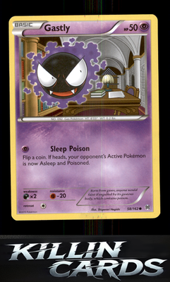 Gastly 58/162 Pokemon Common XY - BREAKthrough Card NM