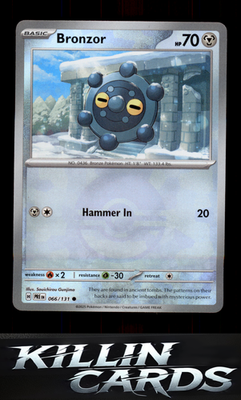 Bronzor (Poke Ball Pattern) 066/131 Pokemon Common SV: Prismatic Evolutions Card