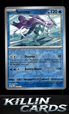Reverse Holofoil Suicune 024/131 Pokemon Uncommon SV: Prismatic Evolutions Card