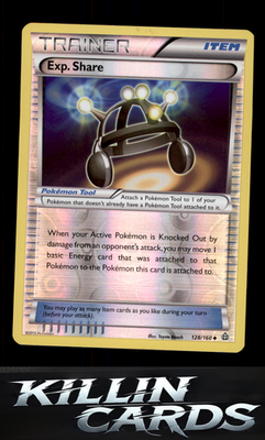 Reverse Holofoil Exp. Share 128/160 Pokemon Uncommon XY - Primal Clash Card NM
