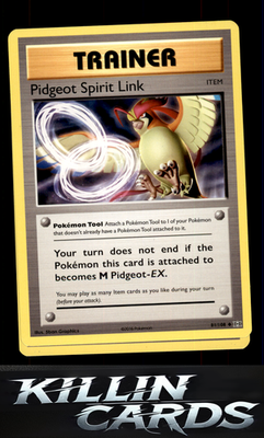 Pidgeot Spirit Link 81/108 Pokemon Uncommon XY - Evolutions Card LP