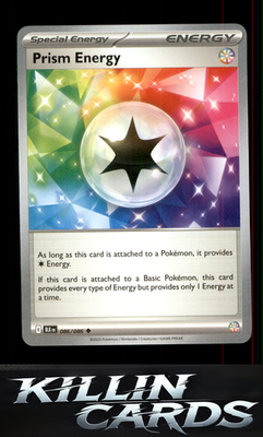 Prism Energy 086/086 Pokemon Uncommon SV: Black Bolt Card NM