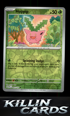 Reverse Holofoil Hoppip 001/193 Pokemon Common SV02: Paldea Evolved Card NM