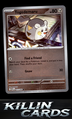 Reverse Holofoil Togedemaru - 073/094 073/094 Pokemon Common ME02: Phantasmal Fl