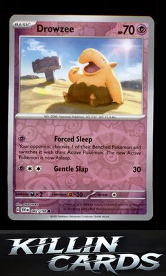 Reverse Holofoil Drowzee - 082/198 082/198 Pokemon Common SV01: Scarlet & Violet