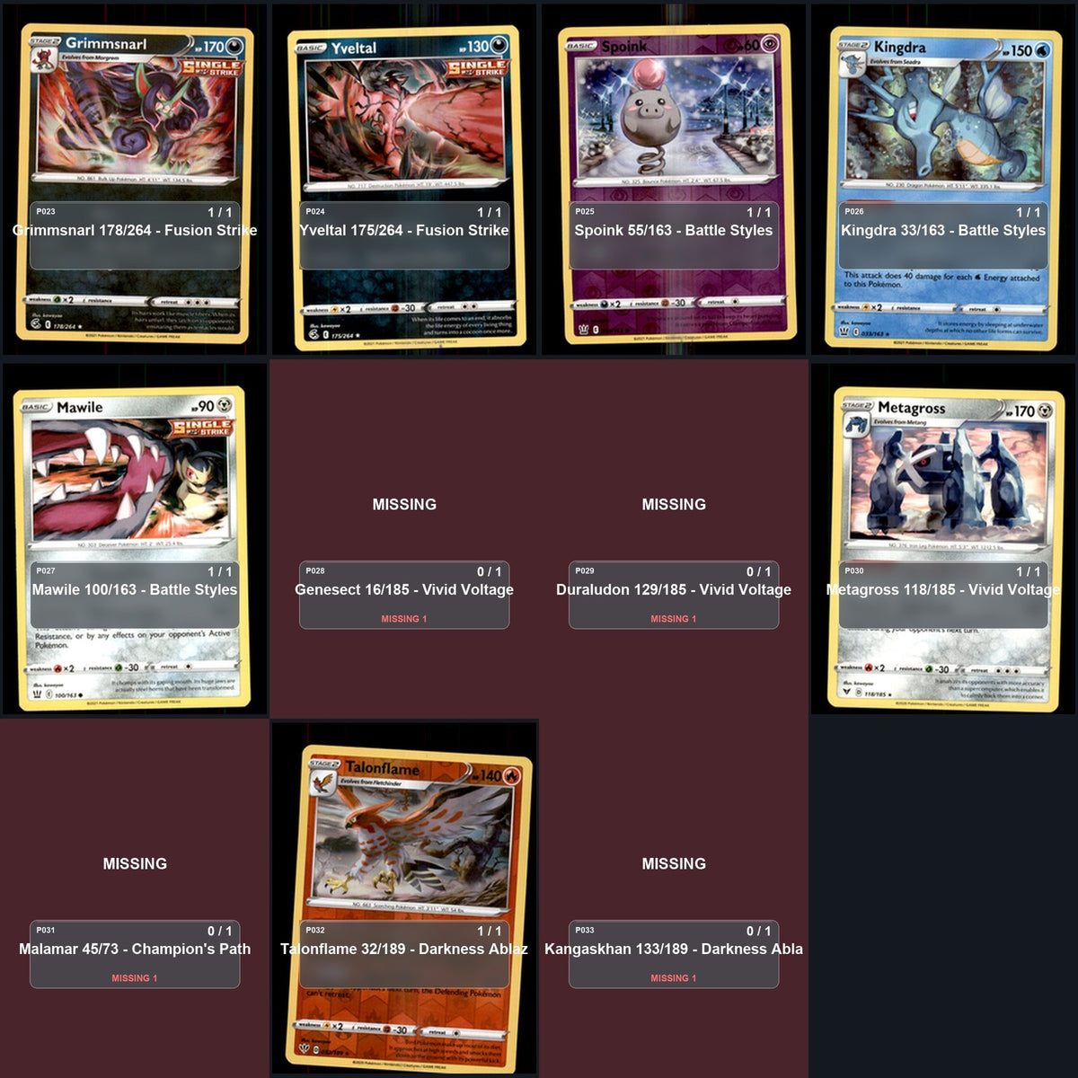 Pokemon TCG kawayoo Artist Collection 50 Cards Lot