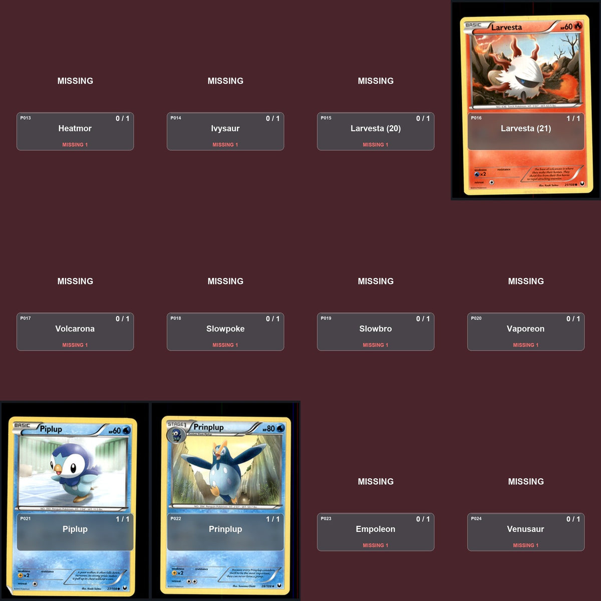 Pokemon TCG Dark Explorers C/UC/R Standard Set 38 Cards