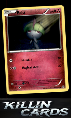 Ralts (100) 100/162 Pokemon Common XY - BREAKthrough Card LP