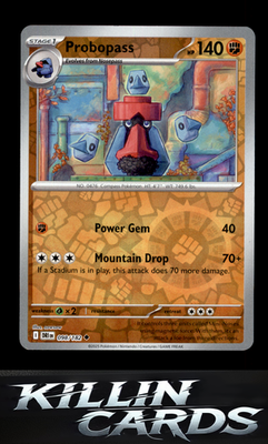 Reverse Holofoil Probopass 098/182 Pokemon Uncommon SV10: Destined Rivals Card N