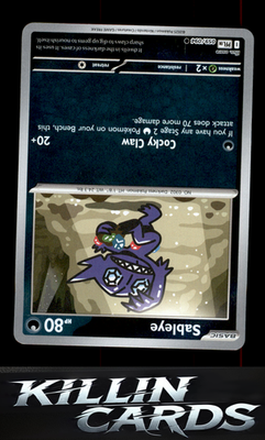Reverse Holofoil Sableye 059/094 Pokemon Common ME02: Phantasmal Flames Card NM
