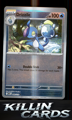 Reverse Holofoil Drizzile 040/132 Pokemon Common ME01: Mega Evolution Card NM