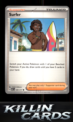 Surfer - 200/217 200/217 Pokemon Common ME: Ascended Heroes Card LP