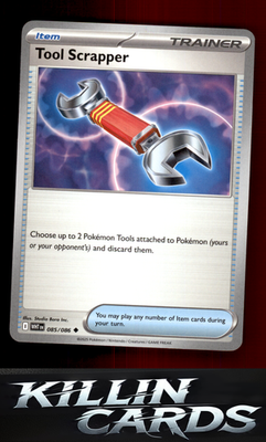 Tool Scrapper 085/086 Pokemon Uncommon SV: White Flare Card NM