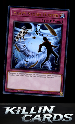1st Edition Heavy Storm Duster DUDE-EN050 YuGiOh Ultra Rare Duel Devastator Card