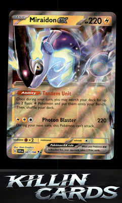Miraidon ex - 081/198 081/198 Pokemon Double Rare SV01: Scarlet & Violet Base Se