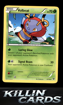 Volbeat 8/146 Pokemon Uncommon XY Base Set Card NM