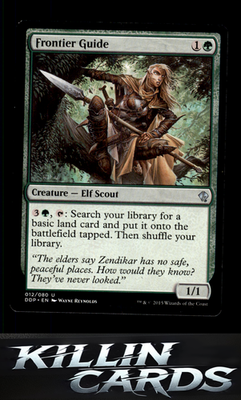 Frontier Guide 12 Magic U Duel Decks: Zendikar vs. Eldrazi Card NM