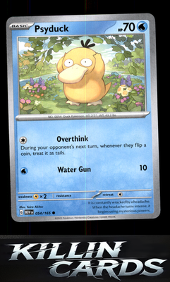 Psyduck - 054/165 054/165 Pokemon Common SV: Scarlet & Violet 151 Card NM