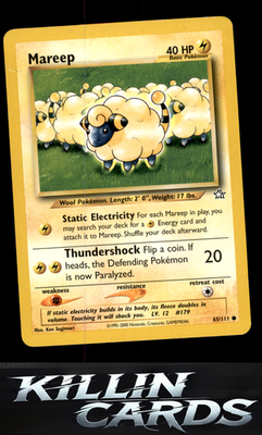 Mareep 065/111 Pokemon Common Neo Genesis Card LP