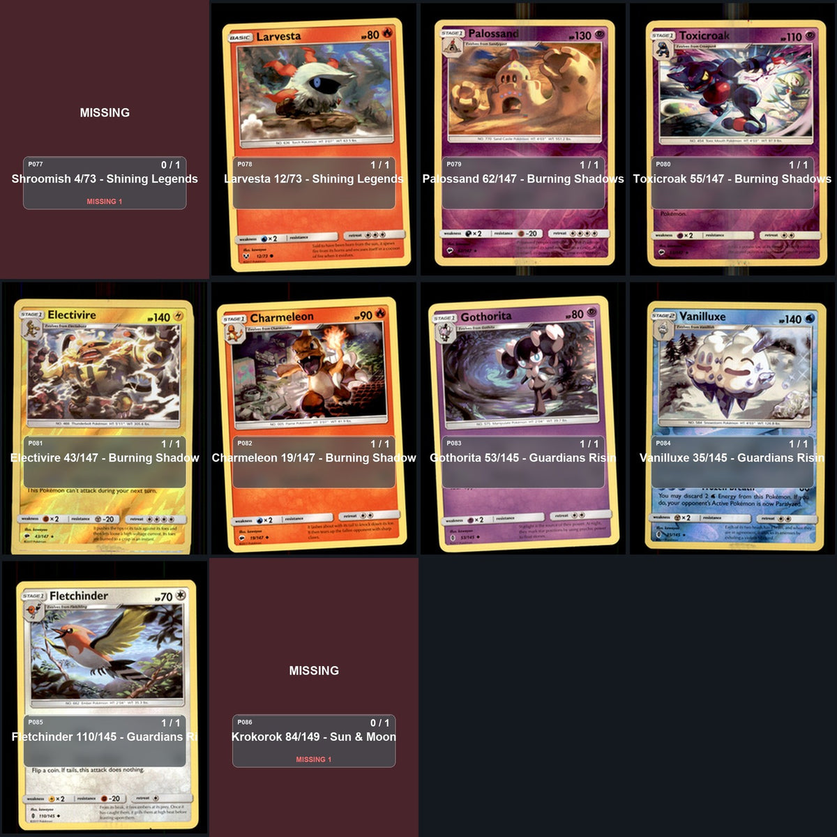 Pokemon TCG kawayoo Artist Collection 50 Cards Lot