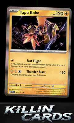 Tapu Koko 067/217 Pokemon Rare ME: Ascended Heroes Card NM