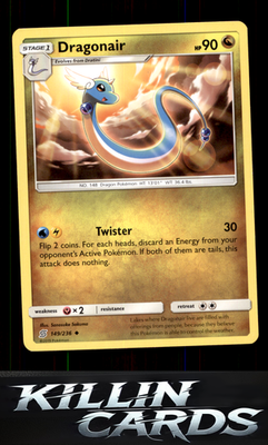 Dragonair (149) 149/236 Pokemon Uncommon SM - Unified Minds Card NM