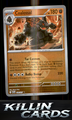 Reverse Holofoil Coalossal (Dusk Ball) 120/217 Pokemon Rare ME: Ascended Heroes