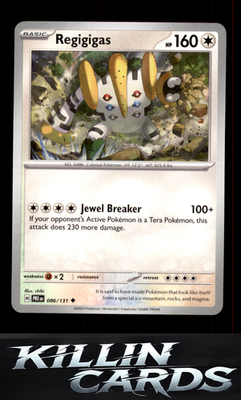 Regigigas 086/131 Pokemon Uncommon SV: Prismatic Evolutions Card NM