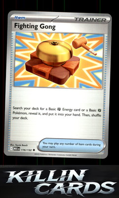 Fighting Gong - 116/132 116/132 Pokemon Uncommon ME01: Mega Evolution Card NM