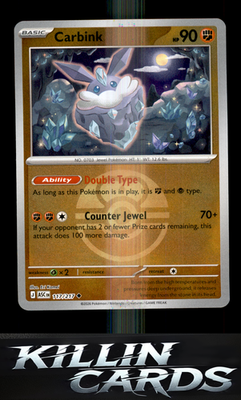 Reverse Holofoil Carbink - 117/217 (Love Ball) 117/217 Pokemon Uncommon ME: Asce