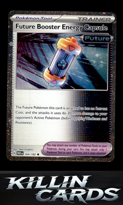 Future Booster Energy Capsule (Cosmo Holo) 164/182 Pokemon Uncommon Miscellaneou