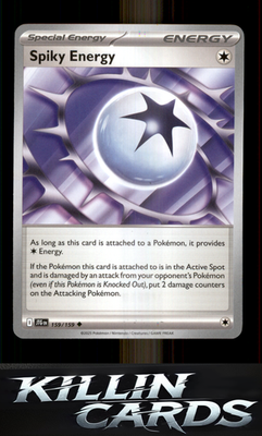 Spiky Energy - 159/159 159/159 Pokemon Uncommon SV09: Journey Together Card NM