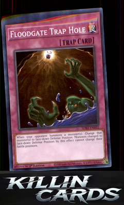 1st Edition Floodgate Trap Hole SDBT-EN032 YuGiOh Common Structure Deck: Beware