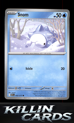 Snom 052/217 Pokemon Common ME: Ascended Heroes Card NM