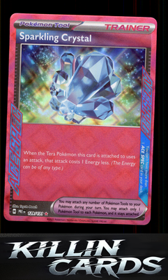 Sparkling Crystal 129/131 Pokemon ACE SPEC Rare SV: Prismatic Evolutions Card NM