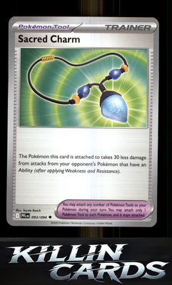 Sacred Charm - 093/094 093/094 Pokemon Uncommon ME02: Phantasmal Flames Card NM