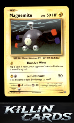 Magnemite 37/108 Pokemon Common XY - Evolutions Card NM
